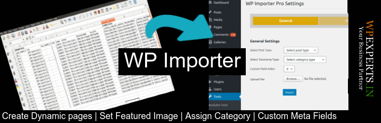 Wordpress CSV Importer Plugin